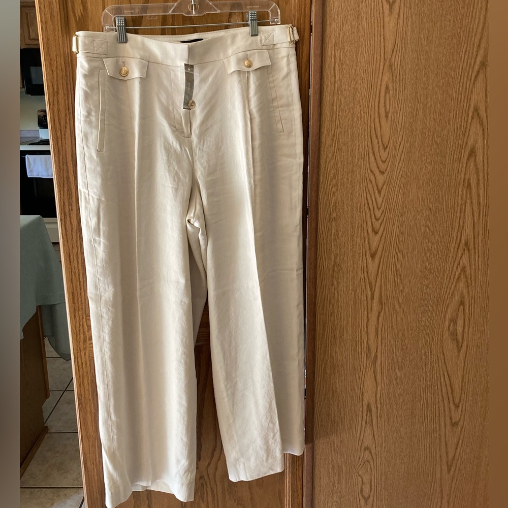 J Crew Linen Dress Pants